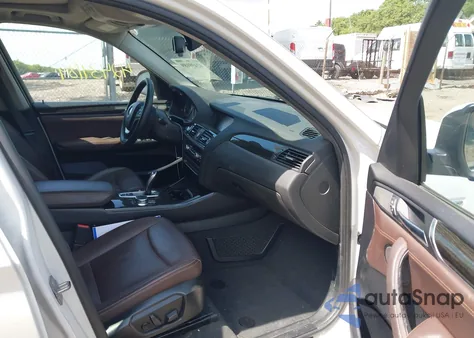 2017 BMW X3 xDrive28I из США, поврежденный, VIN 5UXWX9C51H0T05633